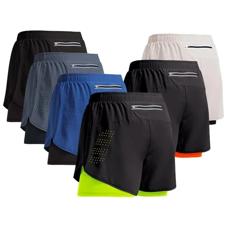 Mens 2-in-1 Running Shorts25 Mens 2-in-1 Running Shorts25