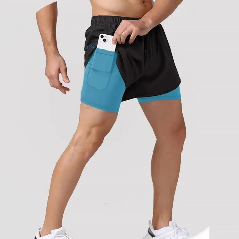 Mens 2-in-1 Running Shorts14 Mens 2-in-1 Running Shorts14