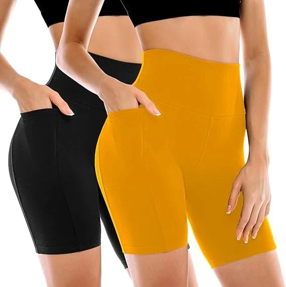 Women's High Waist Biker Short11
